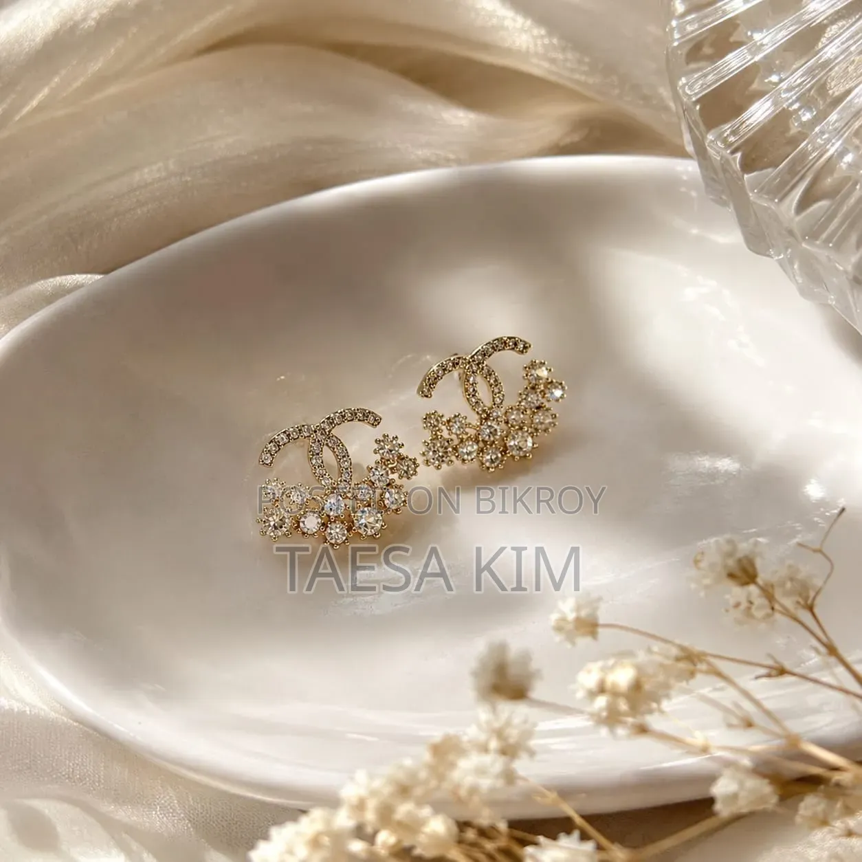 Luxury Cc Earrings