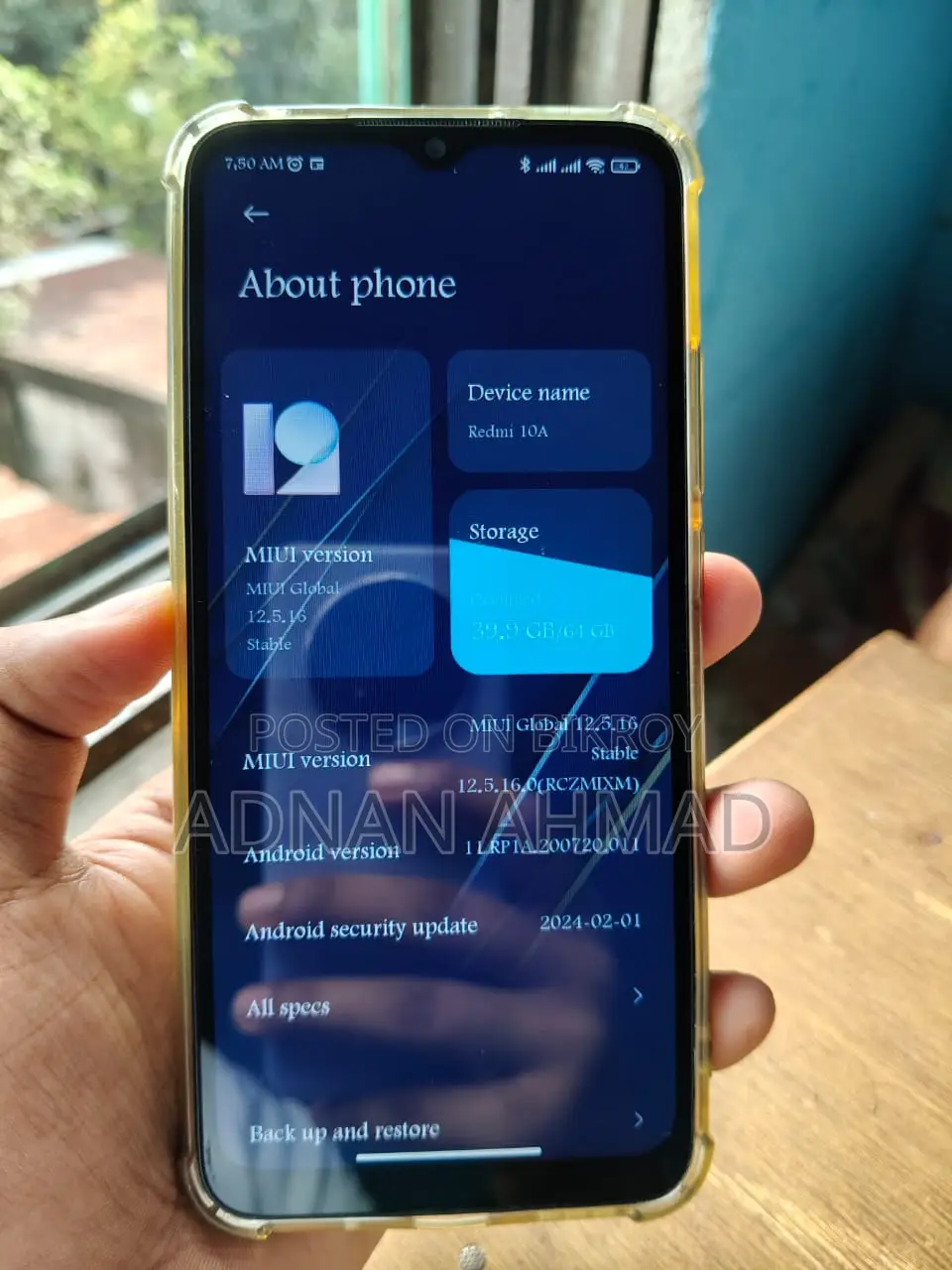 Xiaomi Redmi 10A 64 GB Black