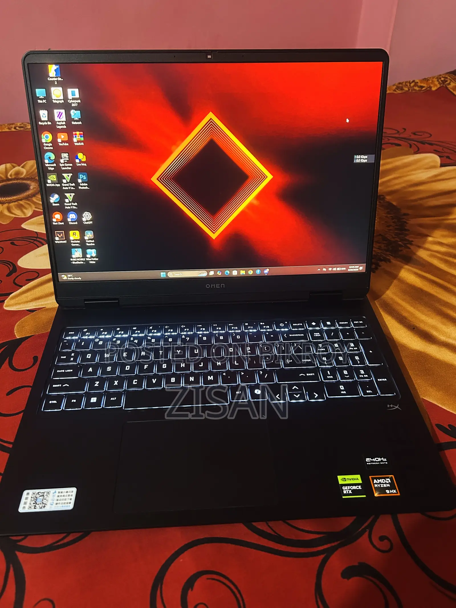 Laptop HP Omen 16 16GB AMD Ryzen 9 SSD 1TB