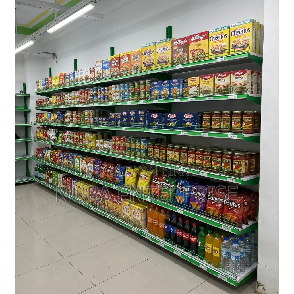 Thinking of starting a super shop on a low budget? Wall Mounted Display Rack