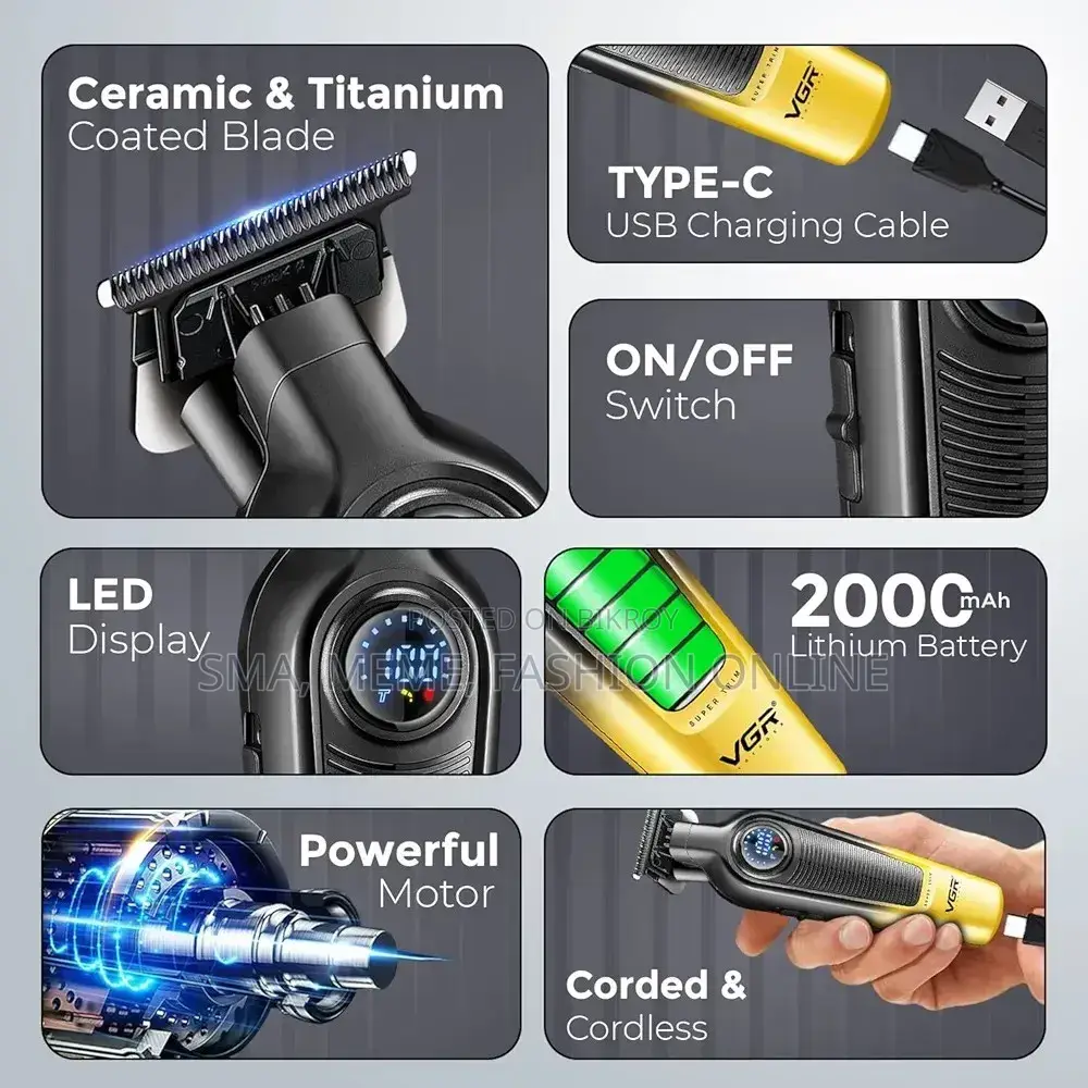 VGR V-996 Professional Hair Trimmer