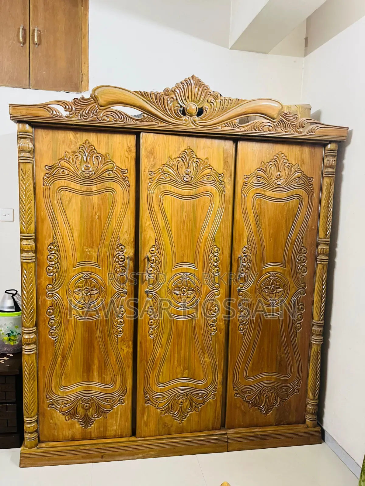 Premium Teak Wood Bedroom Furniture Set