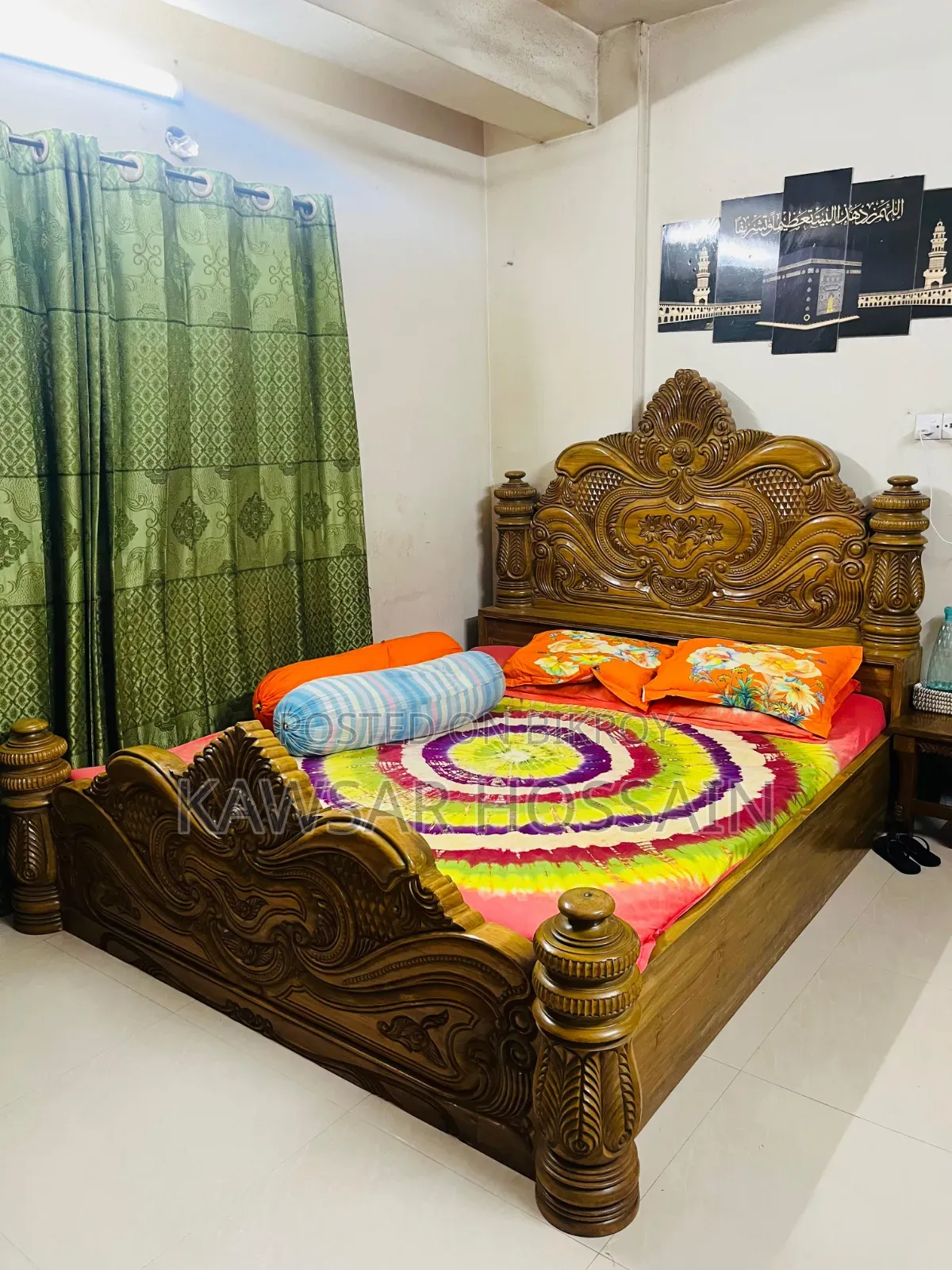 Premium Teak Wood Bedroom Furniture Set