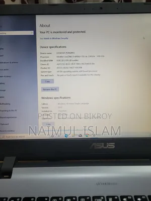 Laptop ASUS 8GB Intel Core i3 SSD 128GB