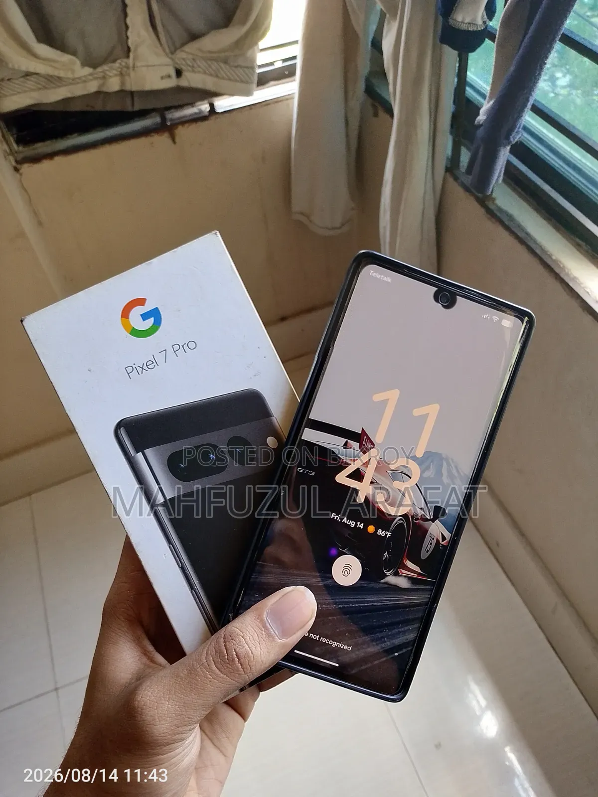 New Google Pixel 7 Pro 128 GB Black