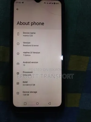 Realme C33 128 GB Blue