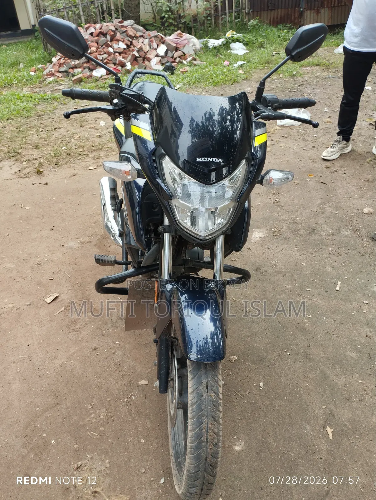 হোন্ডা এসপি ১২৫ ২০২৫ ব্ল্যাক