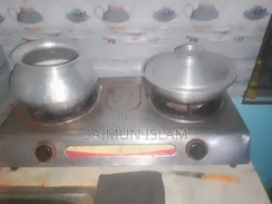 Double gas stove + with Beximco cylinder gas