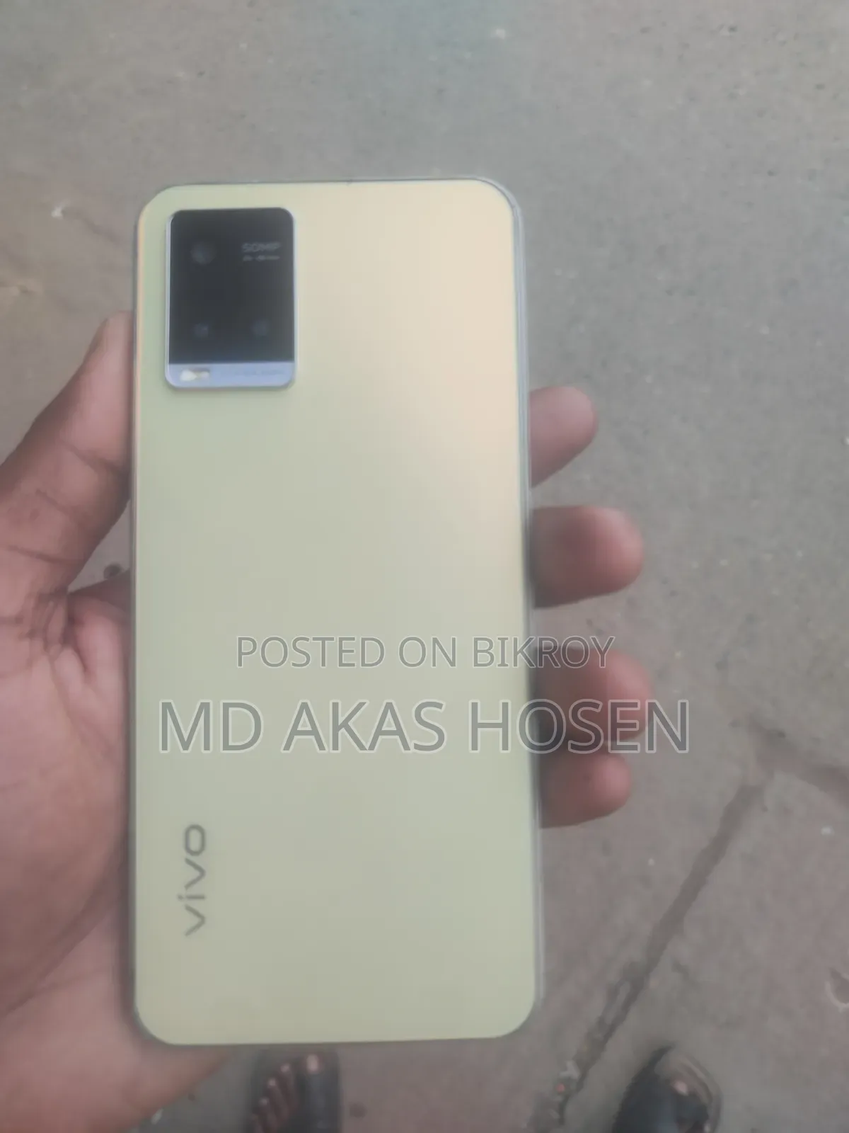 Vivo Y33s 128 GB Yellow