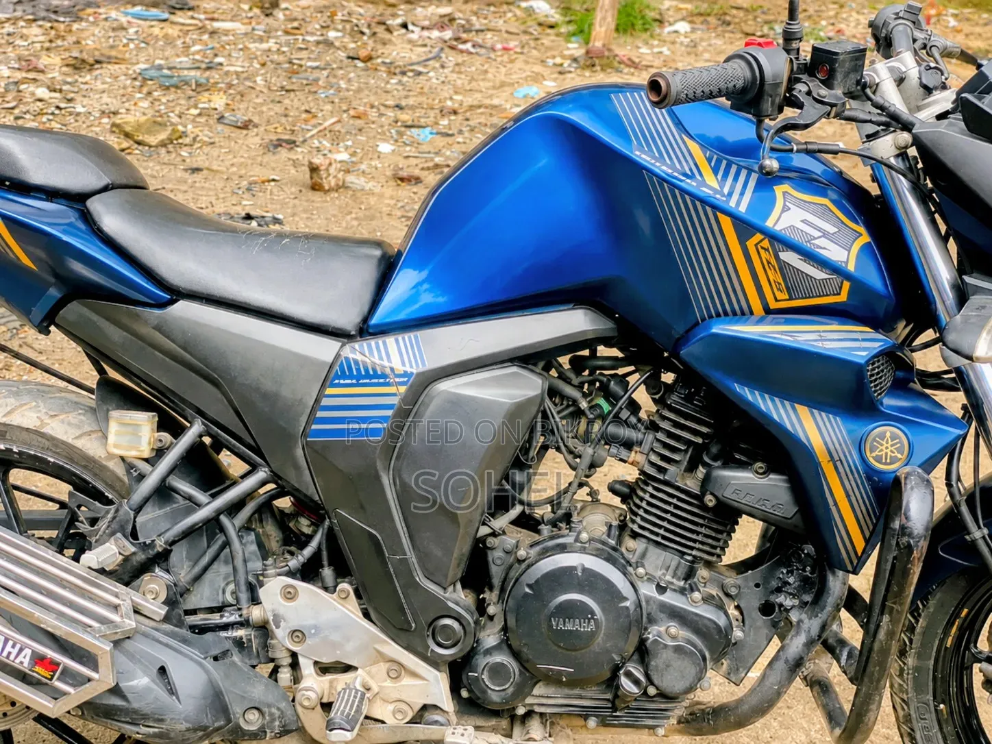 ইয়ামাহা এফজেডএস ভি২ ২০১৮ ব্লু