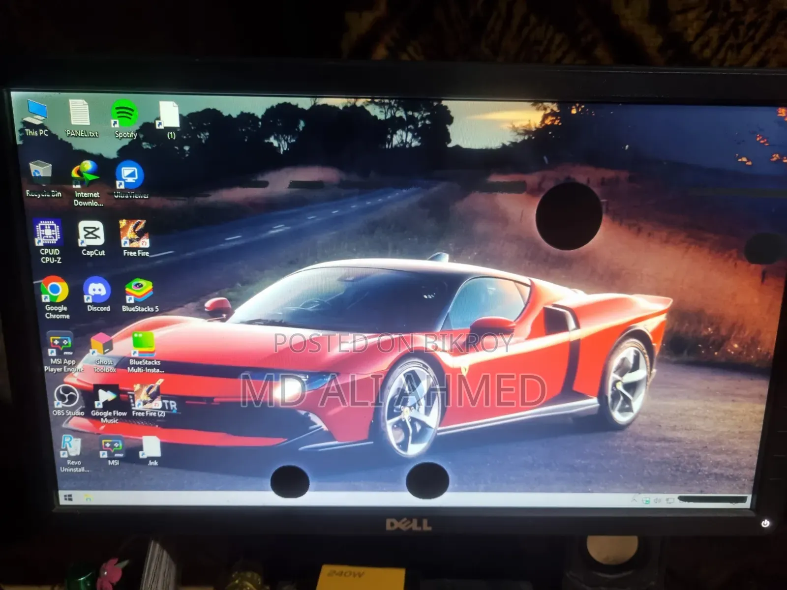 Desktop Computer MSI 16GB Intel Core I5 HDD+SSD 500GB