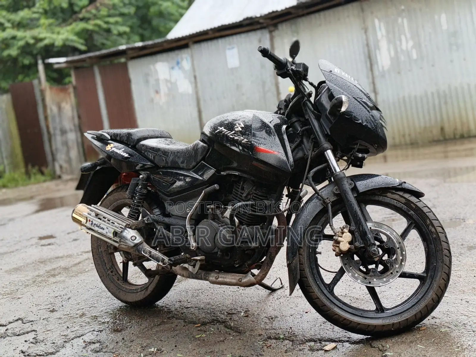 বাজাজ পালসার ১৫০ ২০১০ কালো