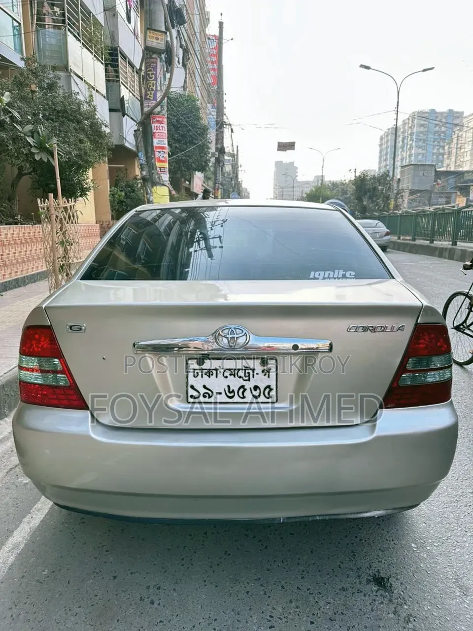 Toyota Corolla Sedan 2003 Silver