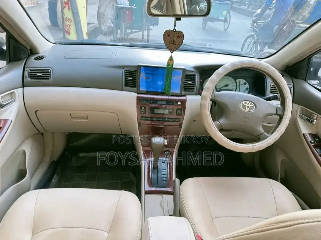 Toyota Corolla Sedan 2003 Silver