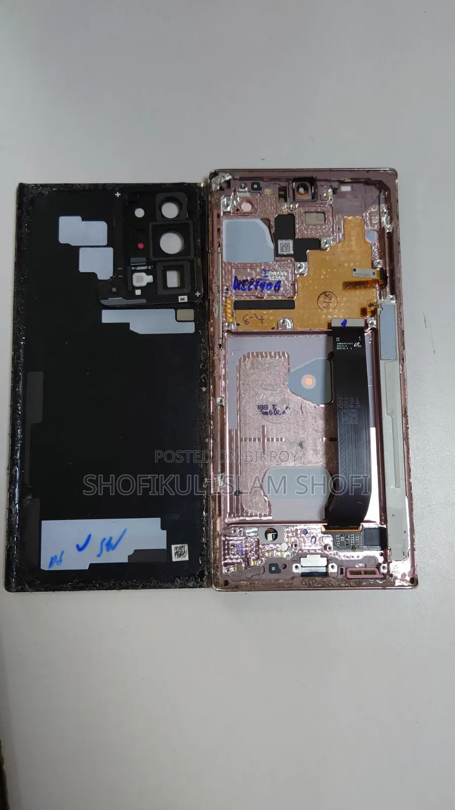 Samsung Note 20 Ultra Original Green Line Display