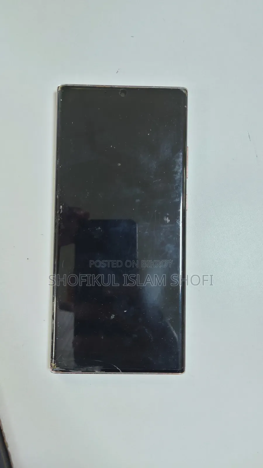 Samsung Note 20 Ultra Original Green Line Display