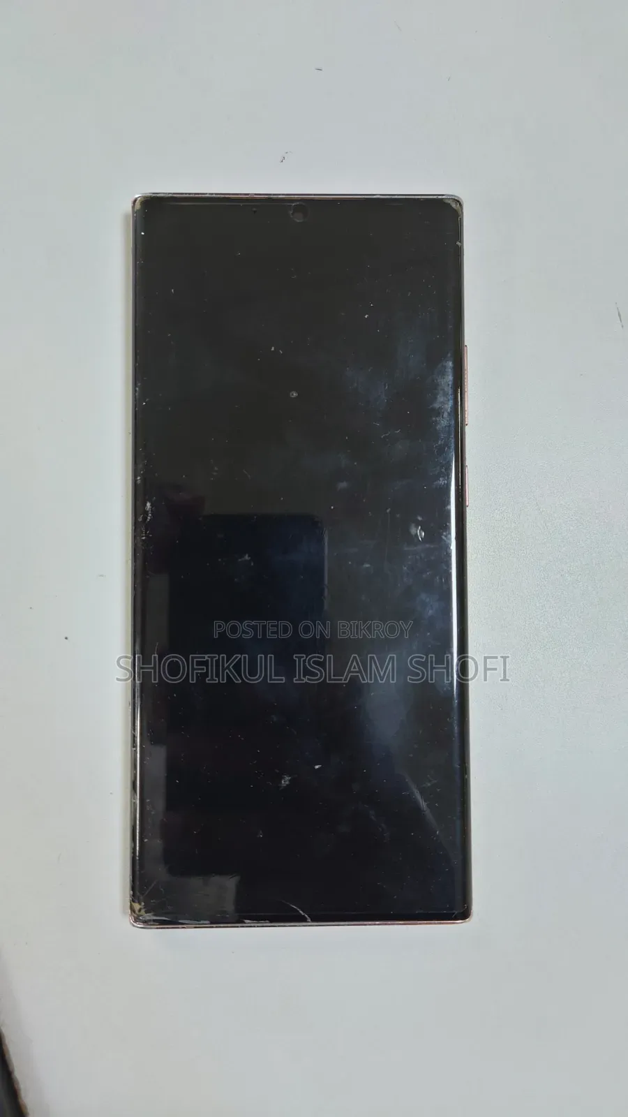 Samsung Note 20 Ultra Original Green Line Display