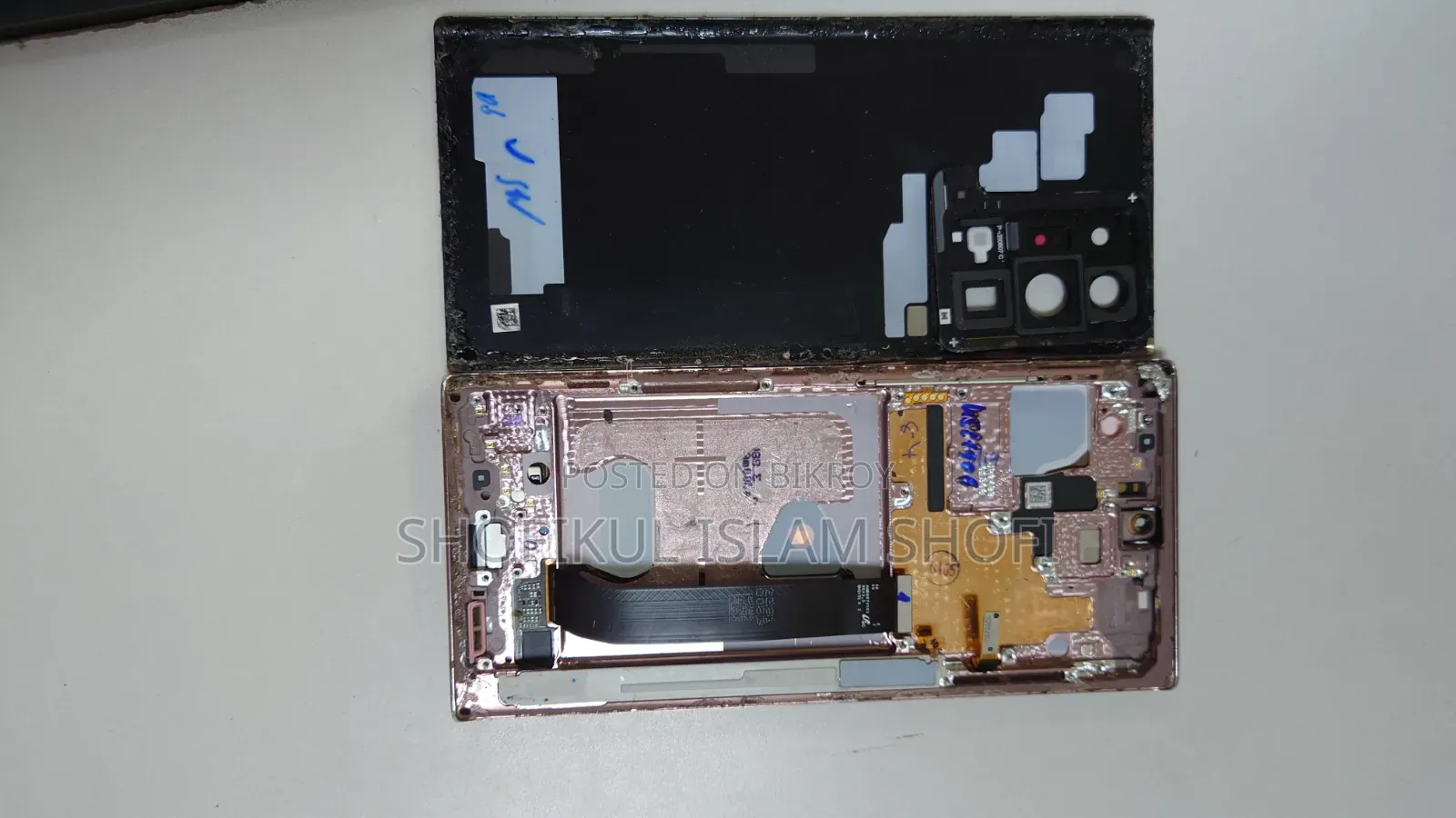 Samsung Note 20 Ultra Original Green Line Display