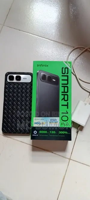 Infinix Smart 10 Plus 128 GB Silver