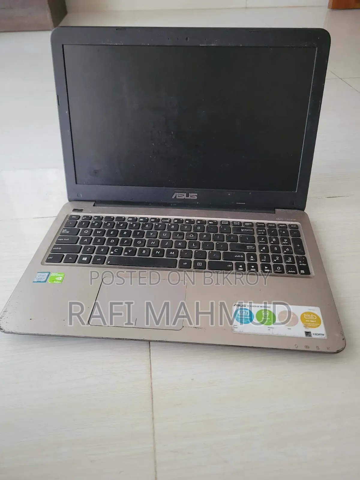 Laptop ASUS X55U 8GB Intel Core I5 SSD 256GB