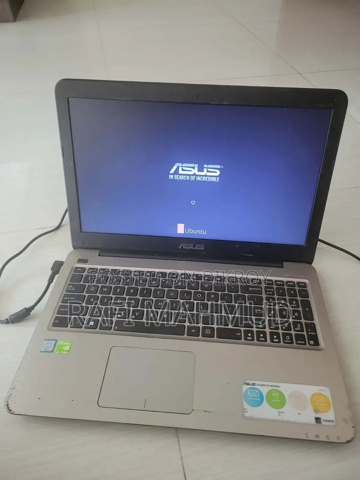Laptop ASUS X55U 8GB Intel Core I5 SSD 256GB