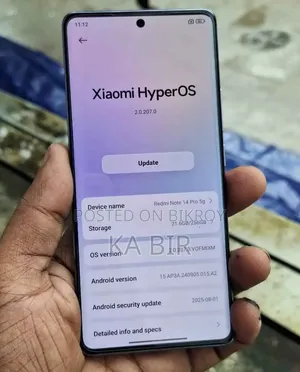 Xiaomi Redmi Note 14 Pro 5G 256 GB Blue
