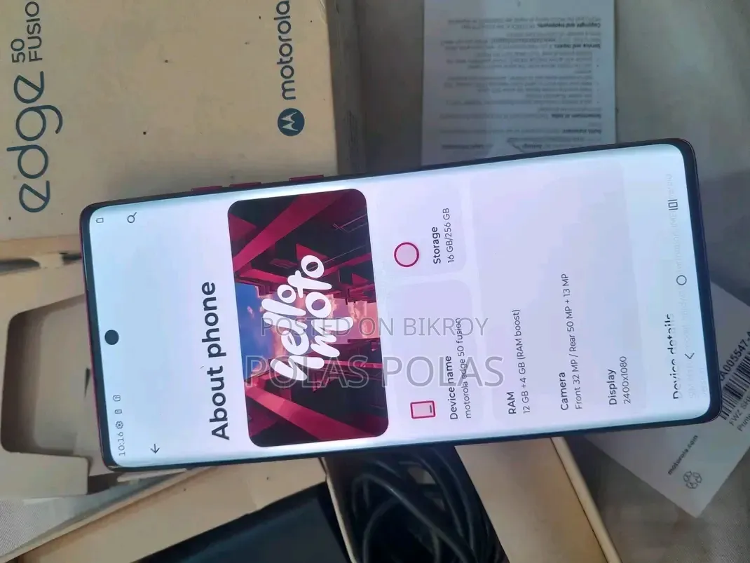 Motorola Edge 50 Fusion 256 GB Pink