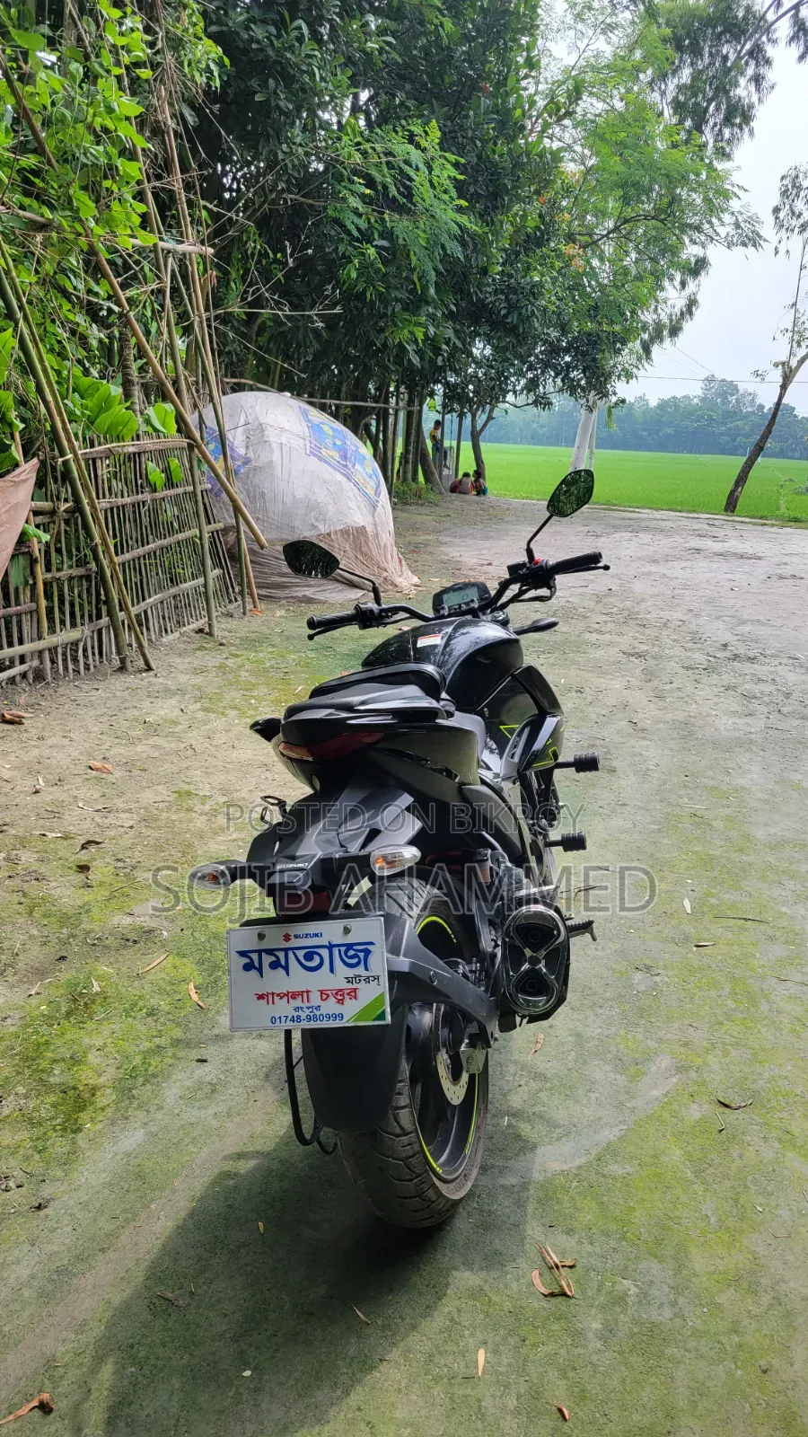 New Suzuki Gixxer 2026 Black