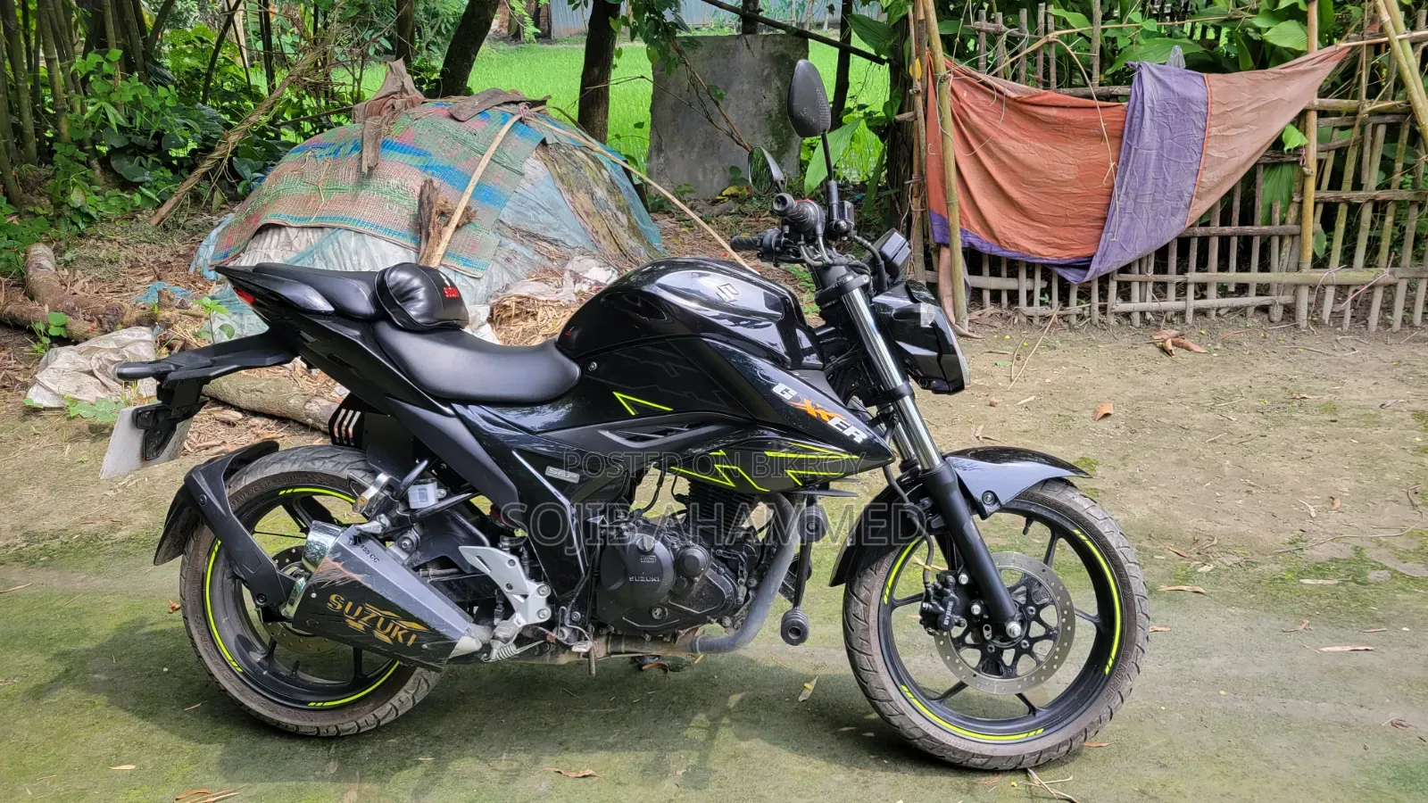 New Suzuki Gixxer 2026 Black