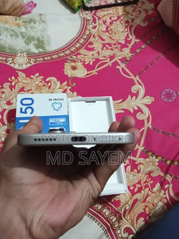 টেকনো ক্যামন ৫০ ২৫৬ জিবি সিলভার