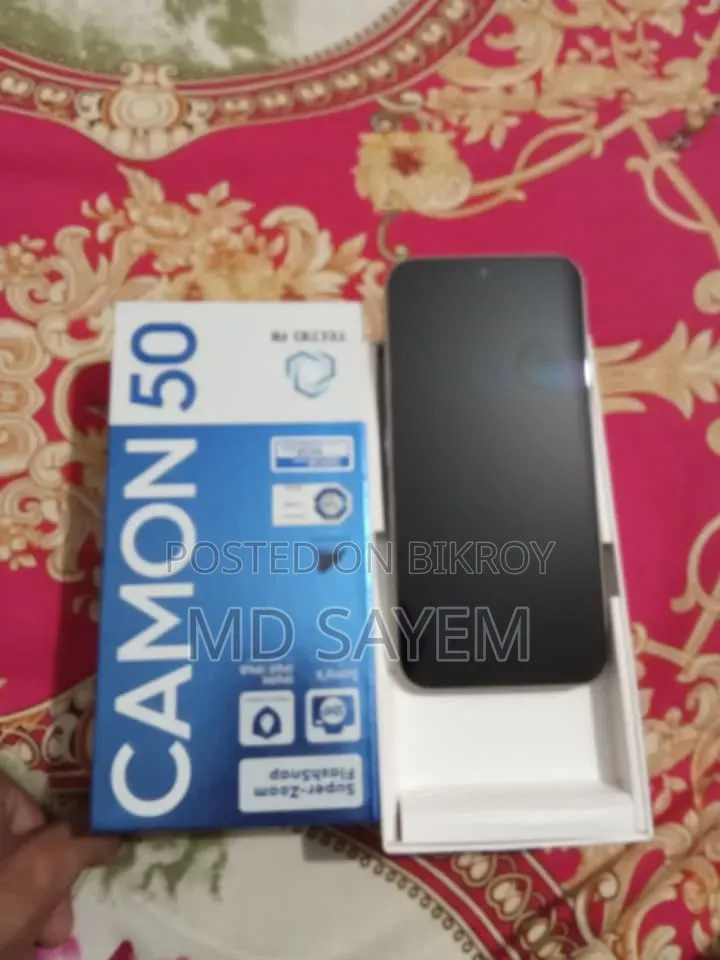 টেকনো ক্যামন ৫০ ২৫৬ জিবি সিলভার