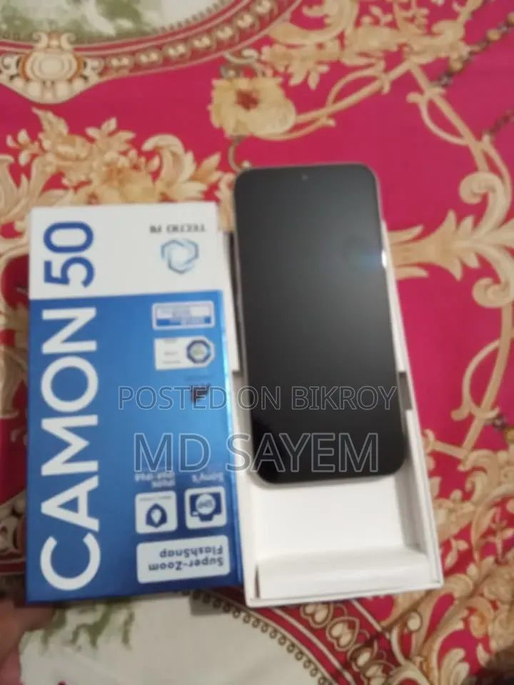 টেকনো ক্যামন ৫০ ২৫৬ জিবি সিলভার