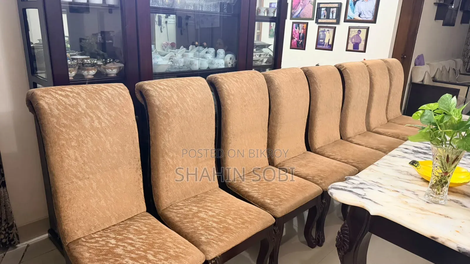 8 Wooden Chairs for Sale – ৳3,000 Each