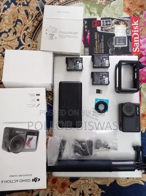 Dji Action 4 Creator Combo With Memory Card