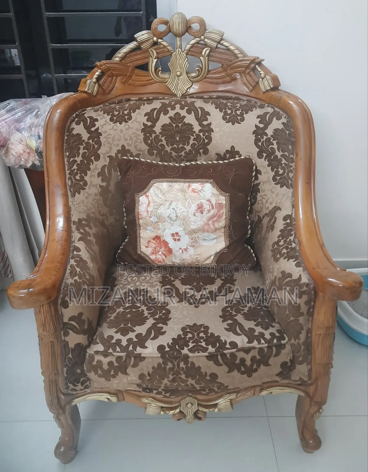 Pure Segun Wood Sofa