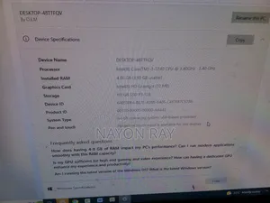 New Gigabyte GB-BKi5HA-7200 4GB Intel Core I3 SSD 128GB
