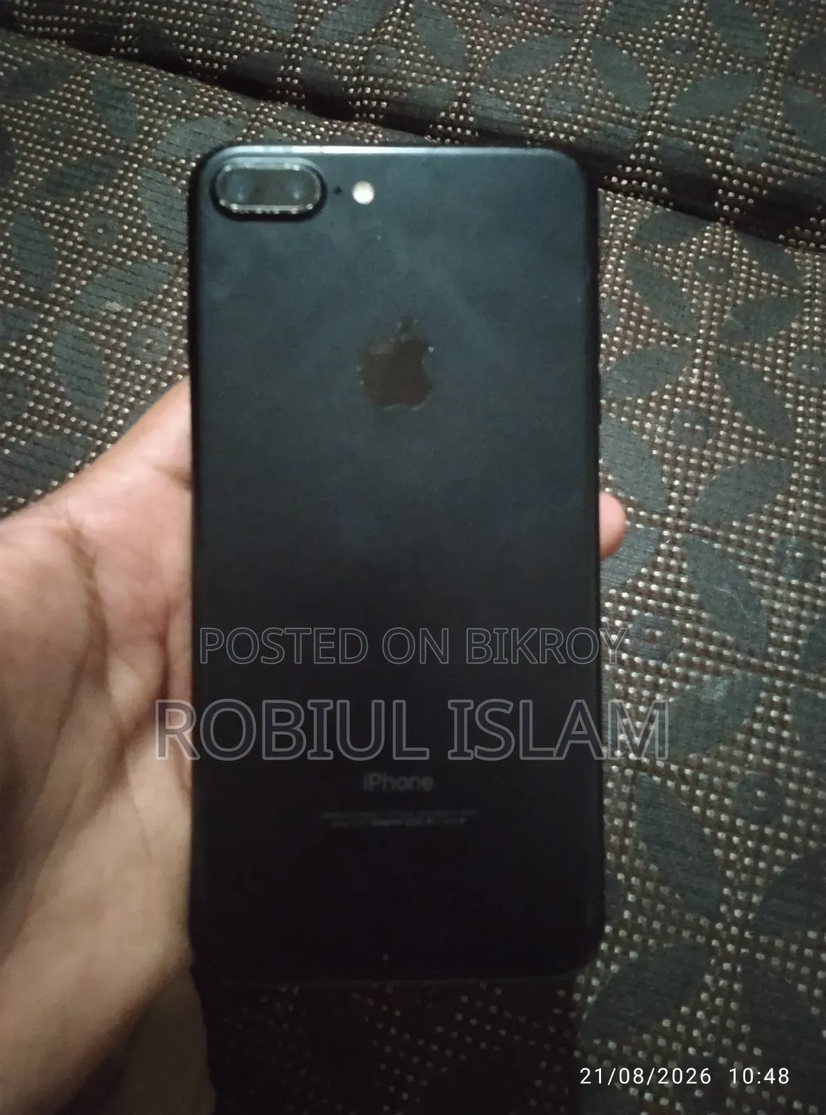 অ্যাপল আইফোন ৭ প্লাস ১২৮ জিবি ব্ল্যাক