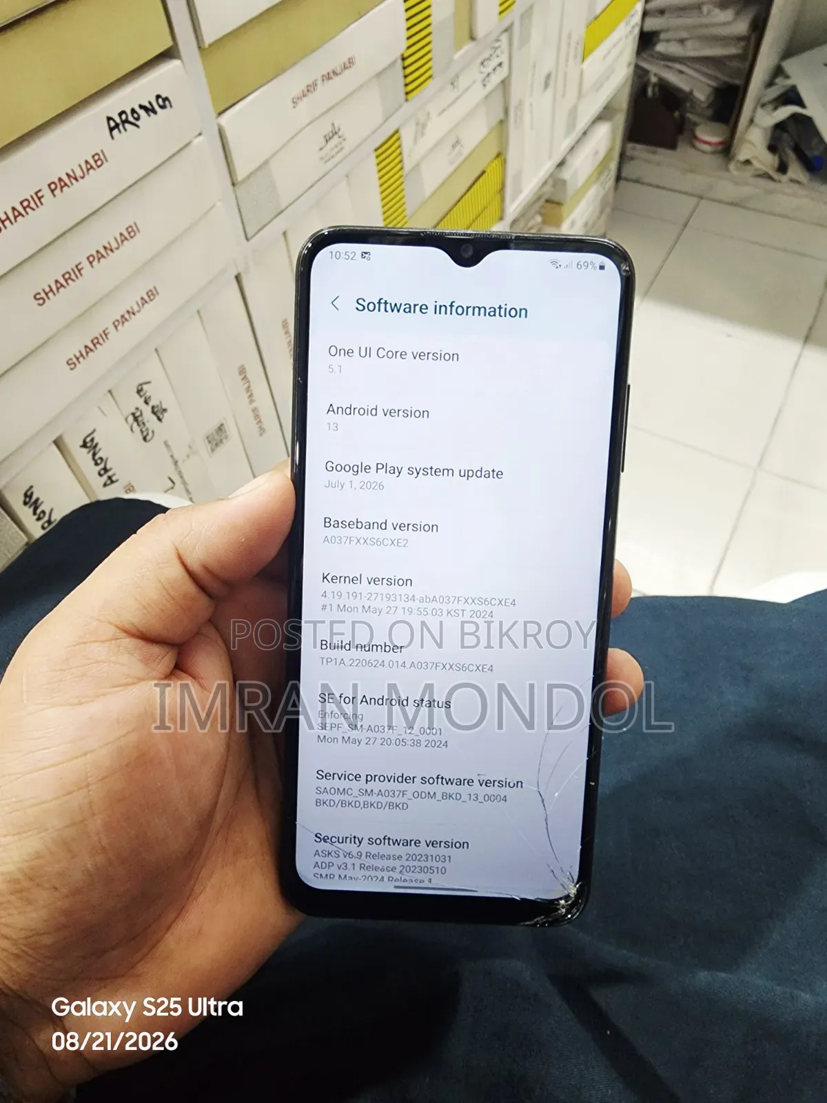 Samsung Galaxy A03s 64 GB Black