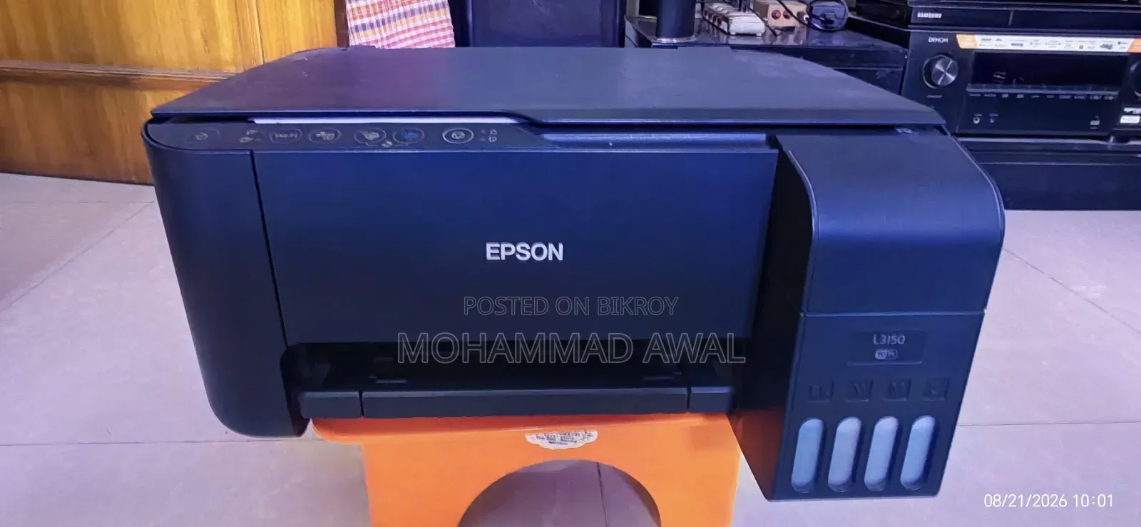 Epson Multifunction Printer L3150 WiFi