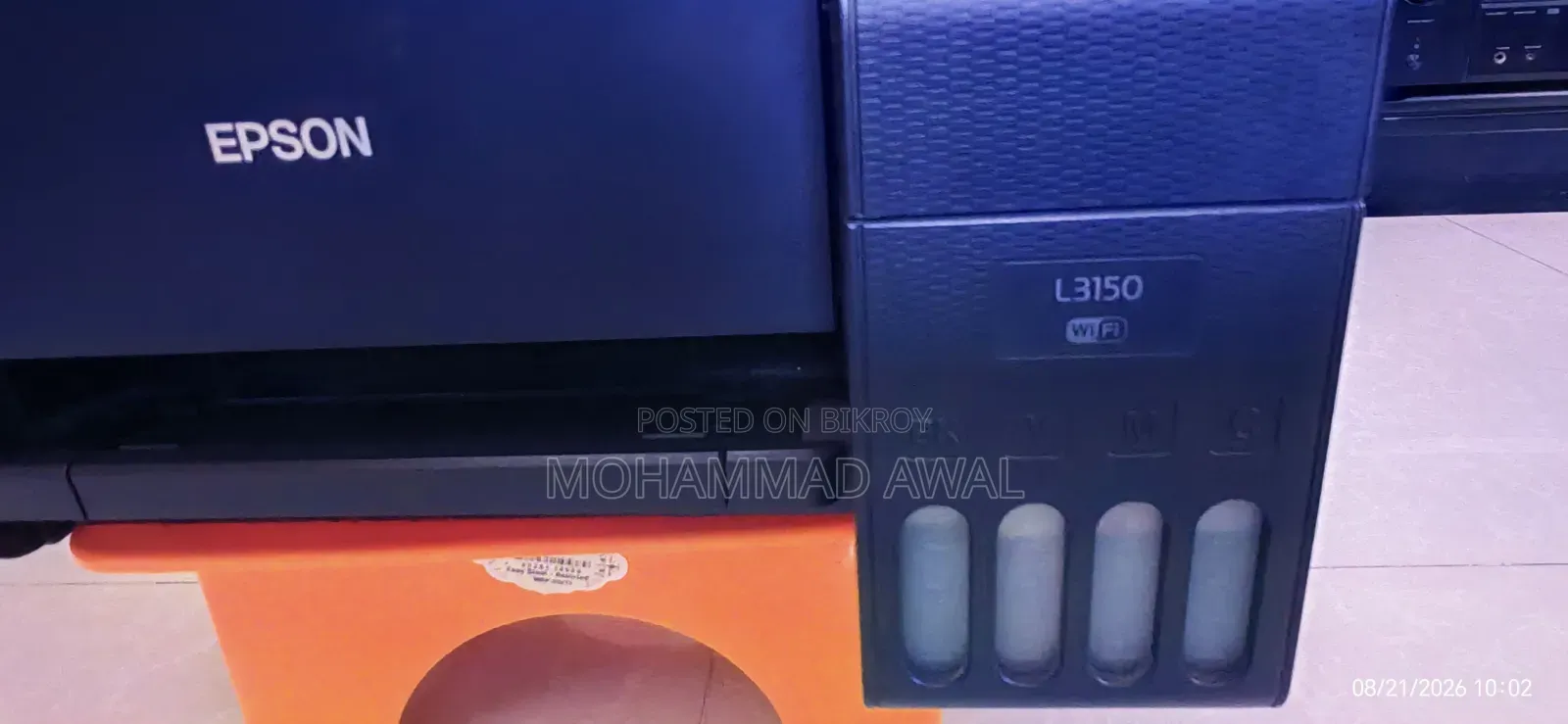 Epson Multifunction Printer L3150 WiFi