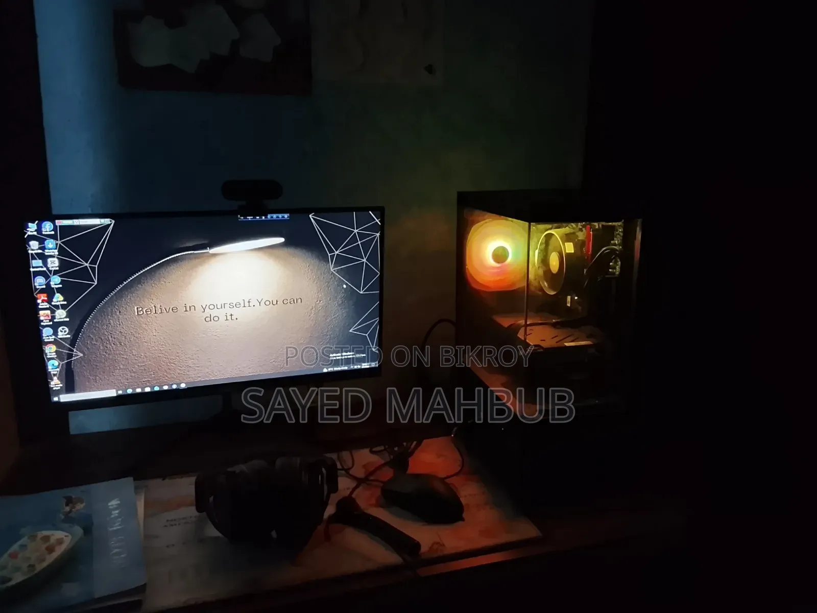 Desktop Computer 16GB AMD Ryzen 5 SSD 512GB