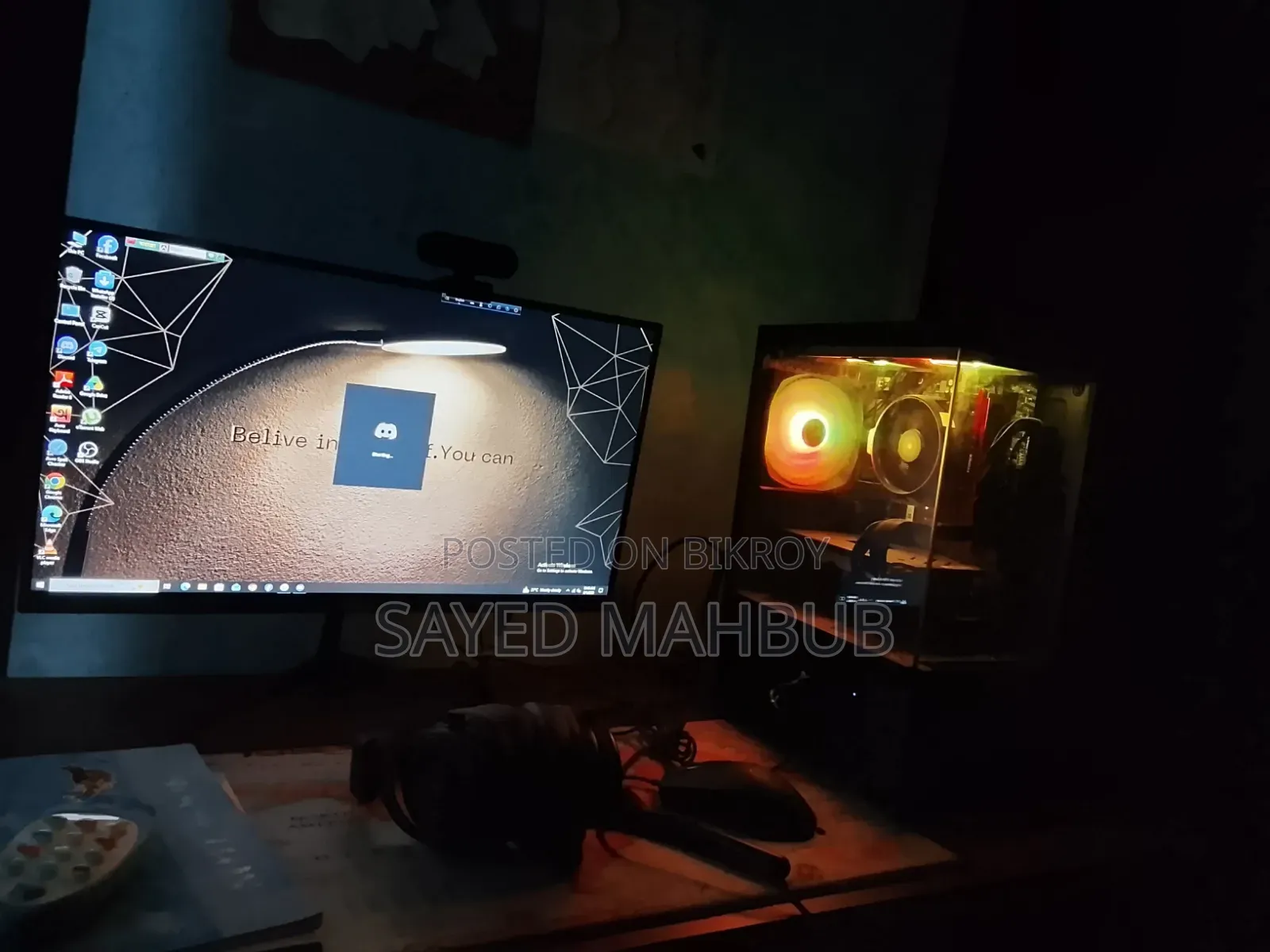 Desktop Computer 16GB AMD Ryzen 5 SSD 512GB