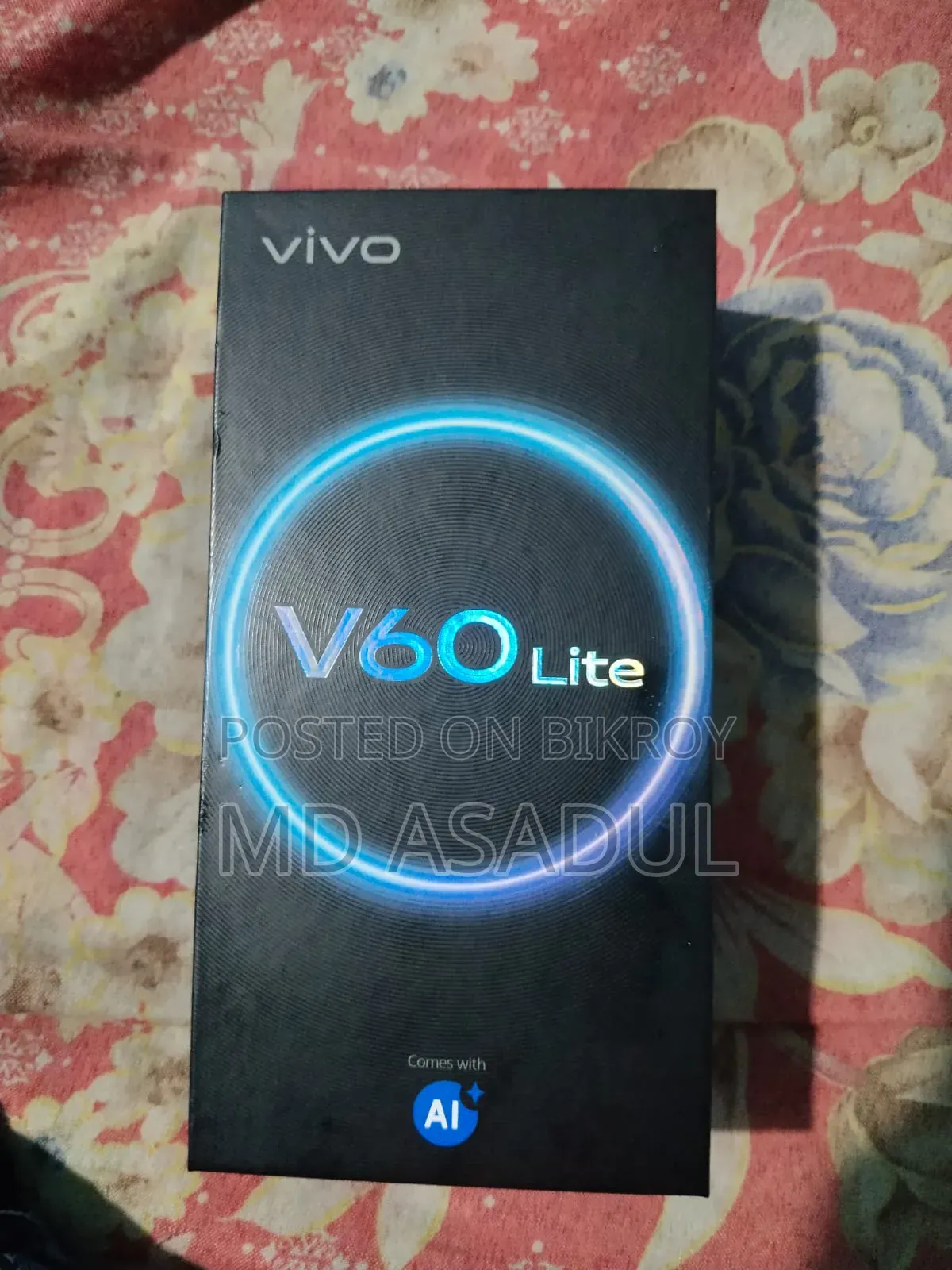Vivo V60 Lite 256 GB Graphite
