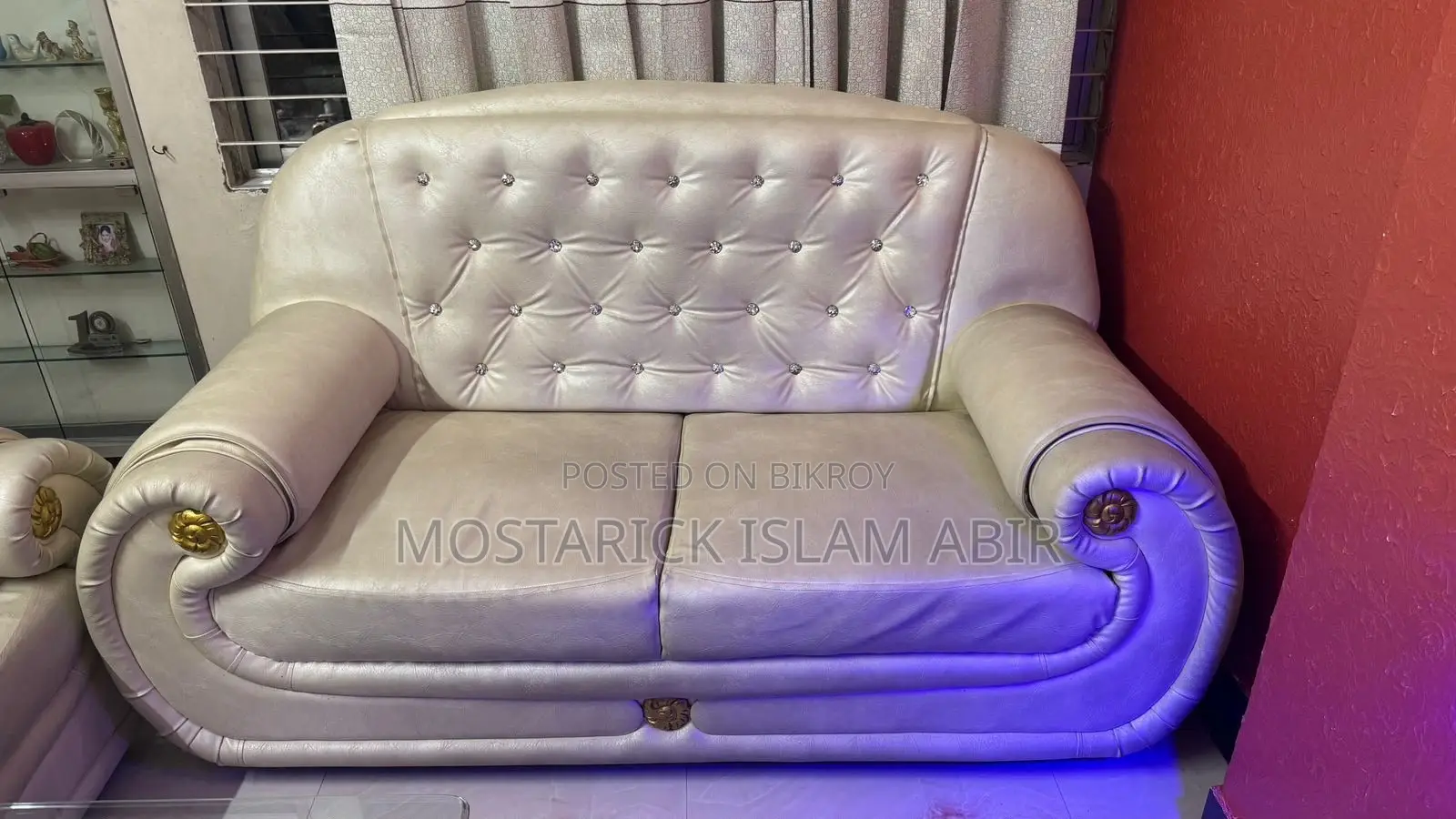 Sofa Set (Leather Material)