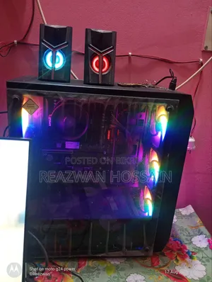 ডেস্কটপ কম্পিউটার HP 8GB AMD Ryzen 5 SSHD (হাইব্রিড) 256GB