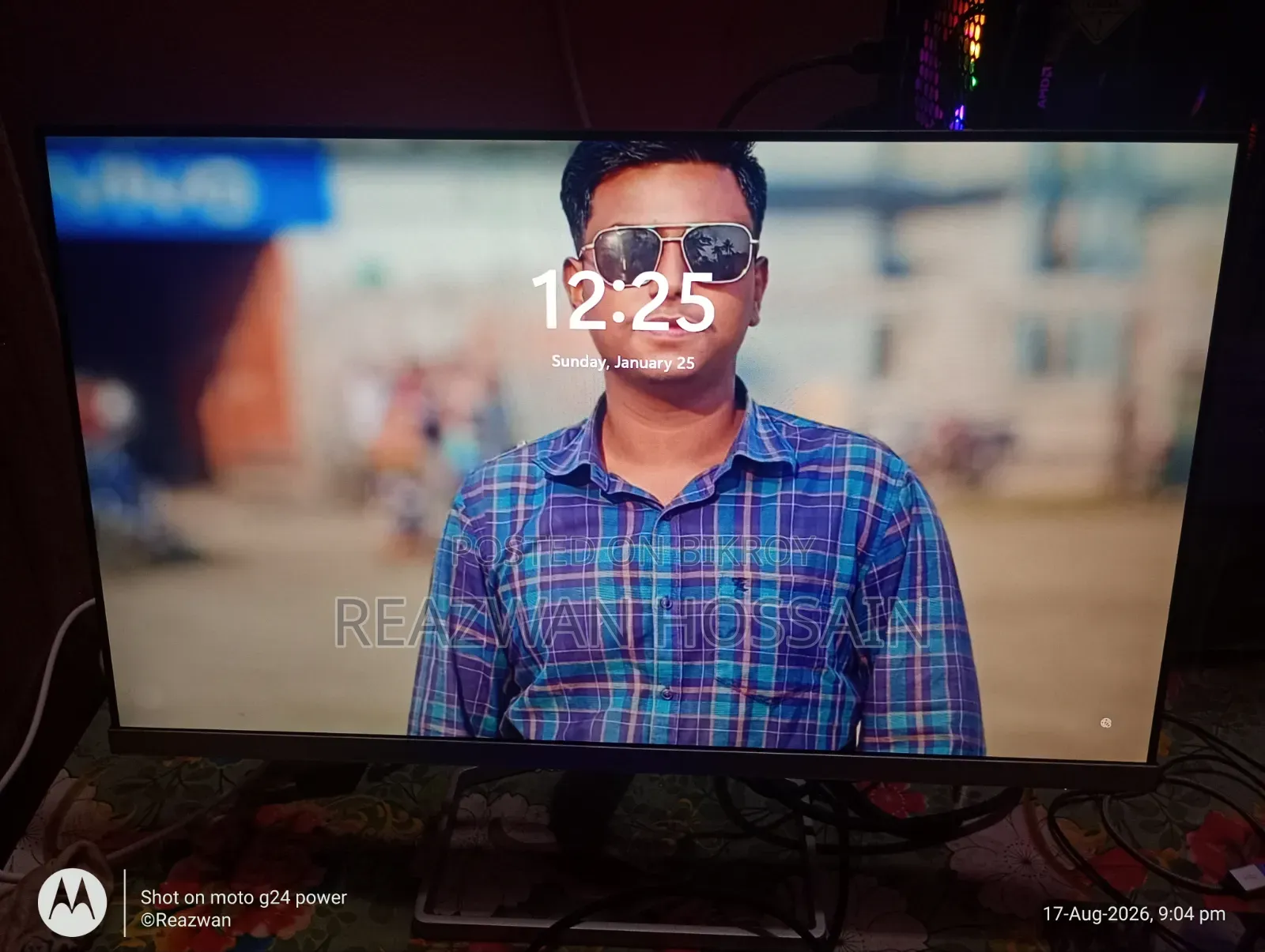 ডেস্কটপ কম্পিউটার HP 8GB AMD Ryzen 5 SSHD (হাইব্রিড) 256GB