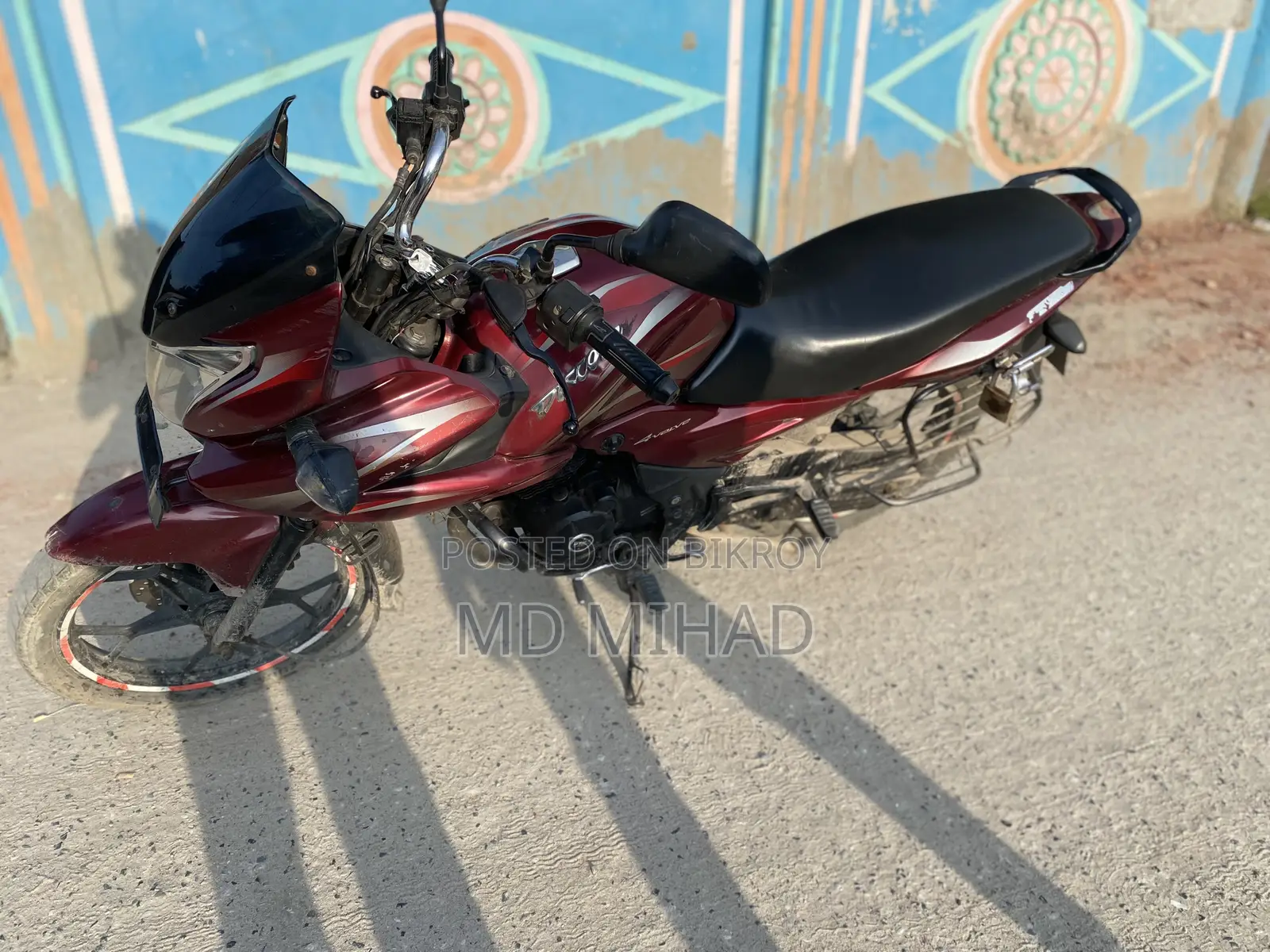 বাজাজ ডিসকভার ১৩৫ ২০১৬ লাল