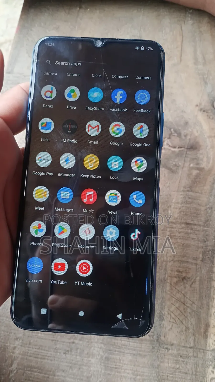Vivo Y20 64 GB Blue