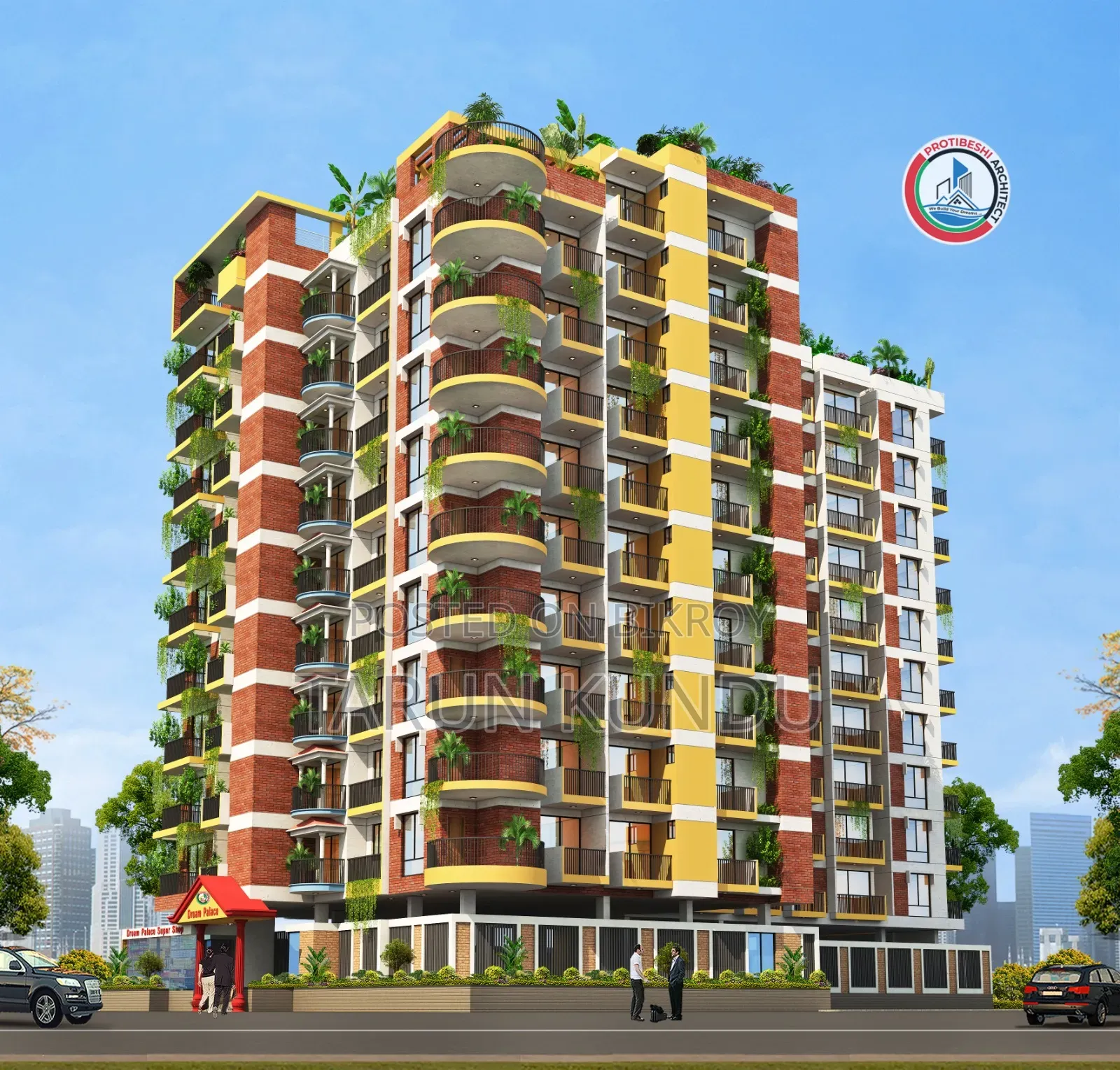 4 Bedroom Block of Flats in Kuril Dream Palace, Jamuna Future Park
