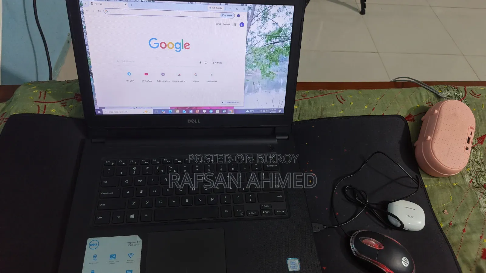 Laptop Dell Inspiron 14 4GB Intel Core I5 SSD 128GB
